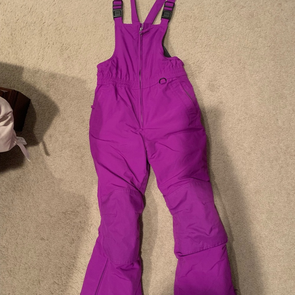 Lands end bib overall snow pants